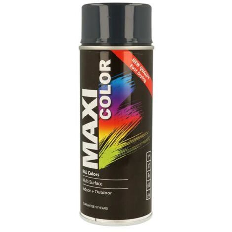 Maxicolor Spray Gloss Anthracite Grey RAL7016 400ml
