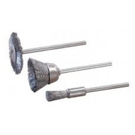 MAXICRAFT 1 brossette acier (cuvette 13 mm)