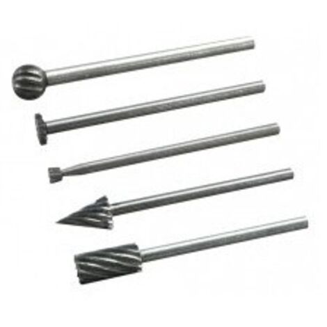 MAXICRAFT 2 Fraises HSS coniques inversées Ø 0,6 - 1,2 mm