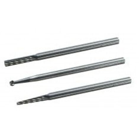 MAXICRAFT Fraise carbure tungstène sphérique Ø 1,0 mm