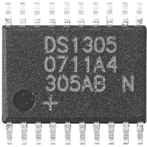 Maxim Integrated DS1305E+ Horloge en temps réel Tube R023062
