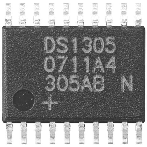 Maxim Integrated DS1305E+ IC clock/temporizzazione - orologio in tempo reale Tubo