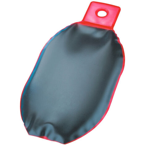 SELF CONFORT Maximex Moorwärmflasche Exquisit, Wärmflasche, Rot, Velours rot, Polyvinylchlorid , Moorgel