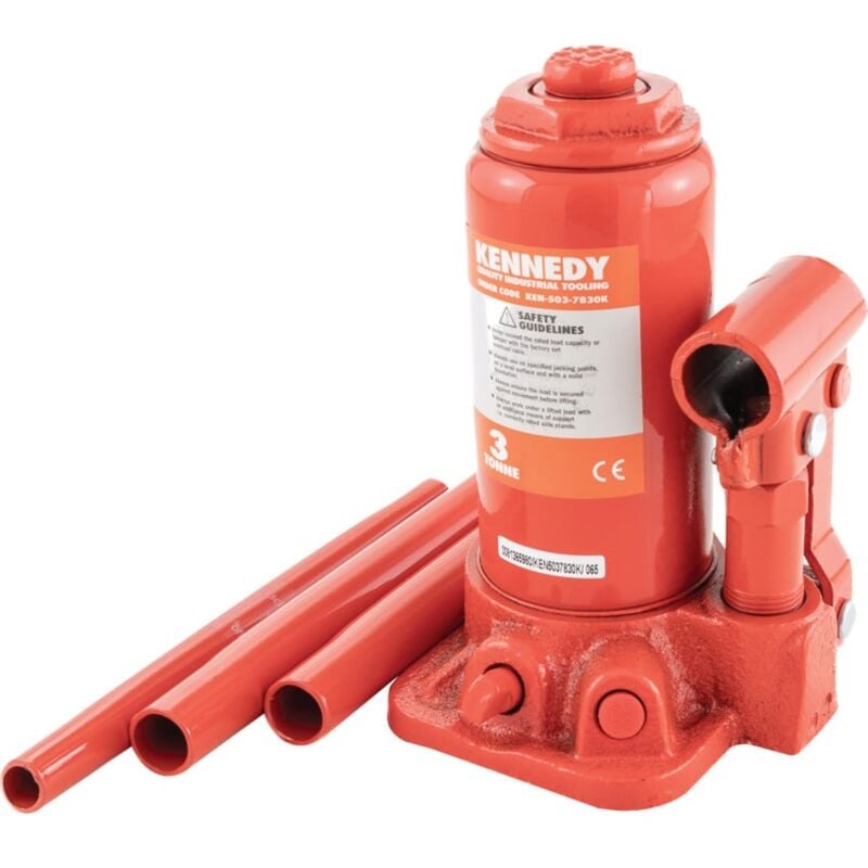 Kennedy 3-Tonne 326mm Maximum Height Bottle Jack