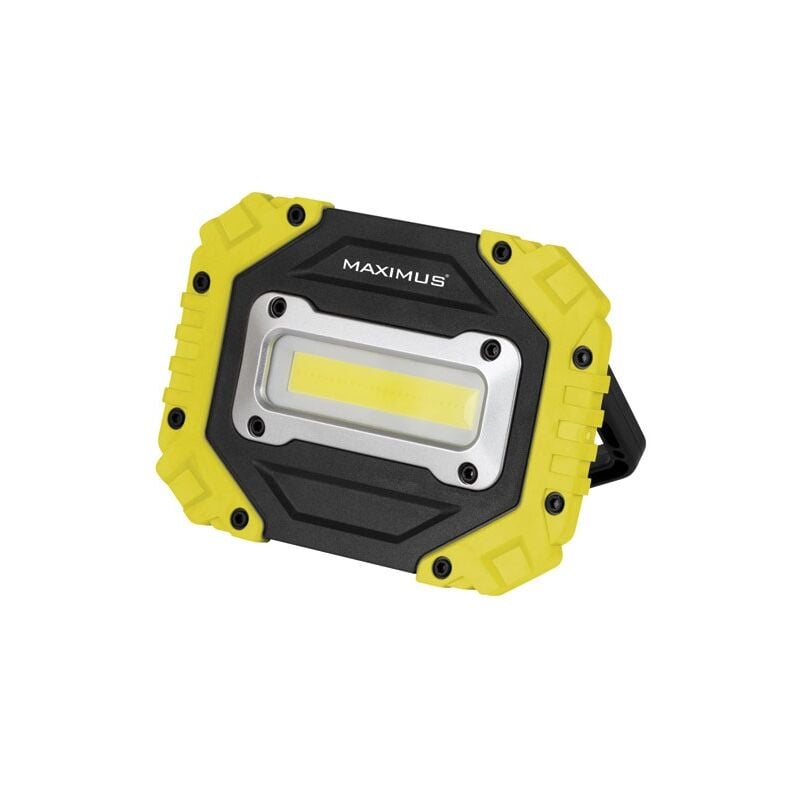 MAXIMUS - Projecteur nomade led 10 w 1200 lm noir et jaune