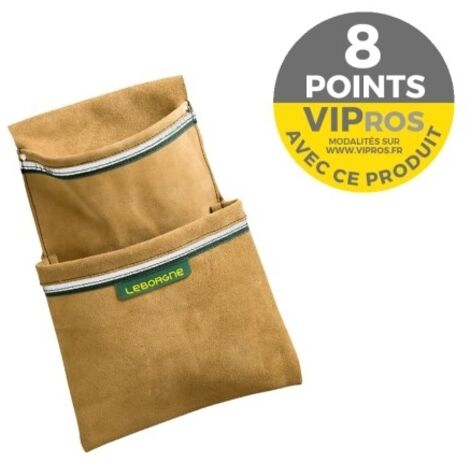 Maxipoche double de charpentier + bande réfléchissante Batipro BP060B LEBORGNE - 492060