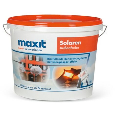 maxit Solaren A Die klimatisierende Fassadenfarbe