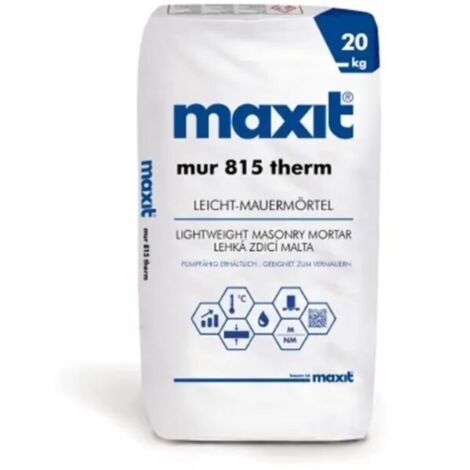 Maxit Therm 815 20 kg/Sack  Leicht-Mauermörtel M5 EN 998-2 -LM 21-
