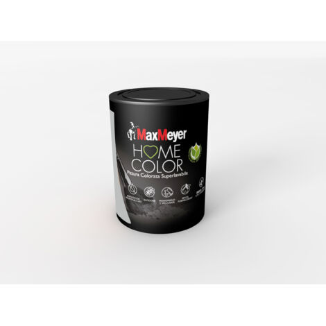 MaxMeyer Idropittura Colorata Superlavabile per Interni, Silver, 0.75L