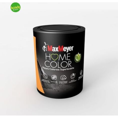 MaxMeyer Idropittura superlavabile Home Color Arancio Seduzione 0,75 l