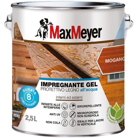 MAXMEYER IMPREGNANTE GEL ACQUA MOGANO 2,5 L