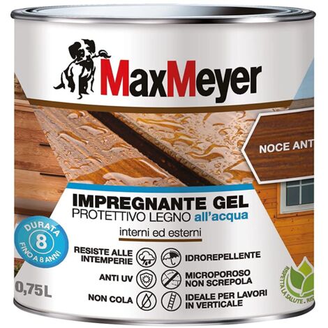 MAXMEYER IMPREGNANTE GEL ACQUA NOCE ANTICO 0,75 L