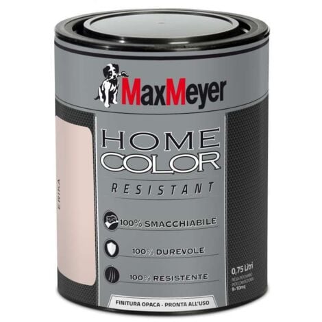 MAXMEYER- PITTURA MURALE DECORATIVA HOMECOLOR RESISTANT 0,75 LT ERIKA