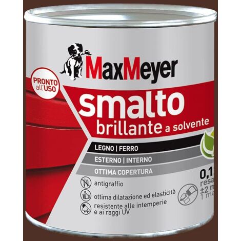 MaxMeyer Smalto a Solvente Brillante Marrone R8016 0,125 l