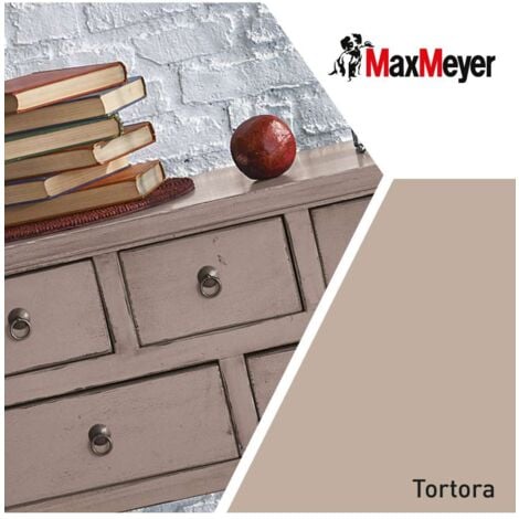 MaxMeyer Smalto Satinato all'acqua Poliuretanico Tortora 0,125 l