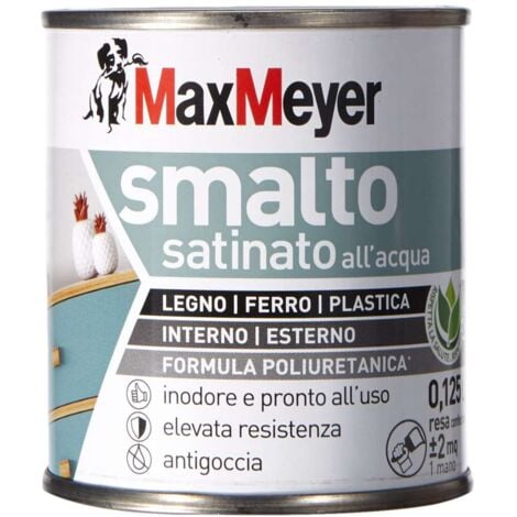 MaxMeyer Smalto Satinato - Bianco - 0,125 l