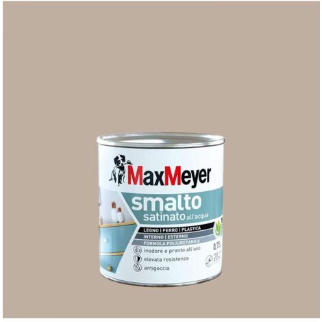 MaxMeyer Smalto Satinato Poliuretanico - Tortora - 0,75 l