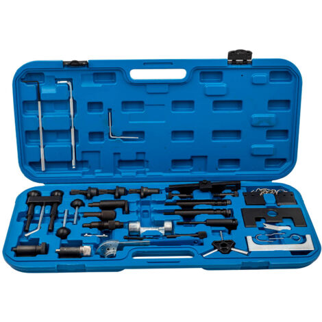 MaXpeedingrods 34pcs Engine Belt Adjust Locking Timing Tool Kit For Audi VW VAG