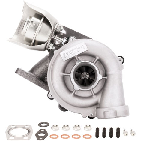 Maxpeedingrods – Turbocompresseur GT1544V pour Ford Peugeot Citroen 1.6 HDI – Technologie VNT – Roulement à billes – Puissance 109HP – Refroidissement à huile