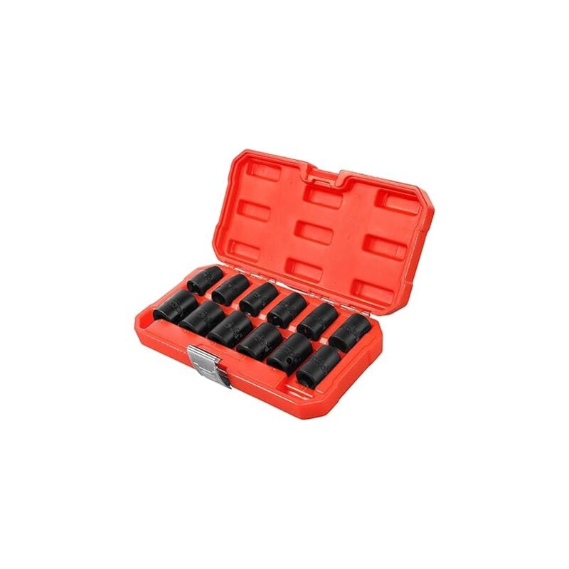 Image of Maxpower - 12-teiliges Steckschlüssel-Set, 10 mm–21 mm, 1/2 Zoll Steckschlüsseleinsätze
