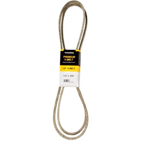 MAXPOWER Cinghie 347543, rinforzante in Kevlar, 1/2" x 100" - 4L1000 - Lunghezza Esterna L(a) 2540 mm.