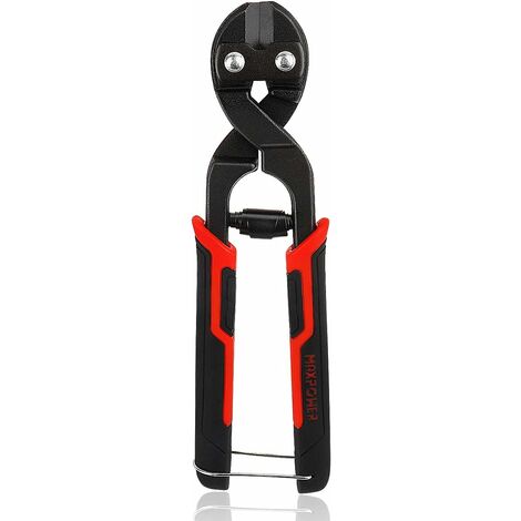 MAXPOWER Cizallas para Pernos, 200mm/8” Cortadoras de Pernios de Cizallas CR-Vde Trabajo Pesado, Cable, Cadena, Cortadoras de Resorte Clippers