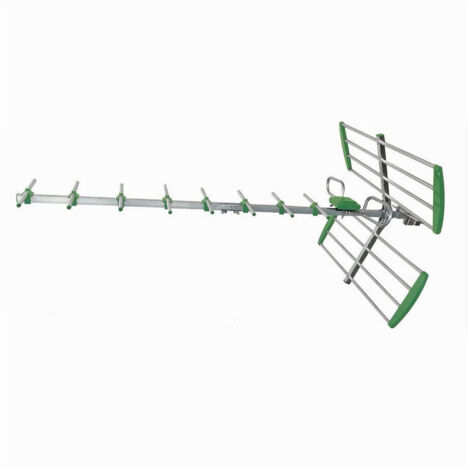 MaxTech - Antenna Tv Digitale Terrestre Esterno Uhf 28db Dvbt Televisore Maxtech Lt-c005 -