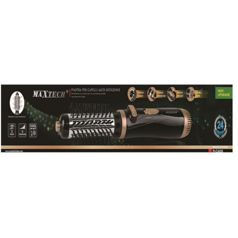 Maxtech Pi-ca008 Multi-directional Self-rotating Ceramic Hair Straightener