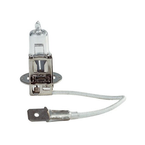 Maxter – Ampoule halogène H3 12V 55W PK22S – Lumière blanche – Flux lumineux 1650lm – Compatible éclairage automobile