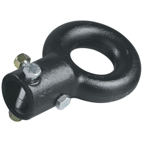 Maxter – Anneau d'attelage BNA 42x68 mm – Diamètre coiffant 50 mm – Entraxe 40 mm – Perçage Ø 14,5 mm – Profondeur max 70 mm