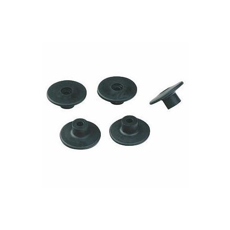 Maxter – Attache bâche remorque 30 mm – Plastique robuste – Perçage central 5 x 14 mm – Résistante aux intempéries – Fixation sécurisée