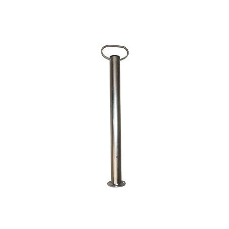Maxter – Béquille de remorque 70 cm – Diamètre 48 mm – Stabilisation sécurisée pour remorques standard – Installation facile