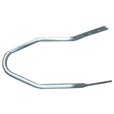 Maxter – Butée de rail porte moto – Sécurisation par la roue avant – Métal robuste – Compatible rampes de chargement – Installation rapide