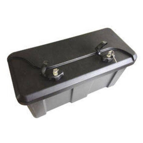 Maxter – Coffre de rangement compact en polypropylène – Dimensions ext. 550 x 250 x 280 mm – Joint d'étanchéité en PVC – Capacité 23 Lt