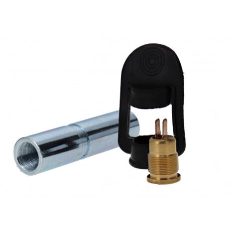 Maxter – Connexion d'alimentation bipolaire à souder pour gyrophare – Étanche avec capuchon de protection – Installation robuste pour véhicules utilitaires
