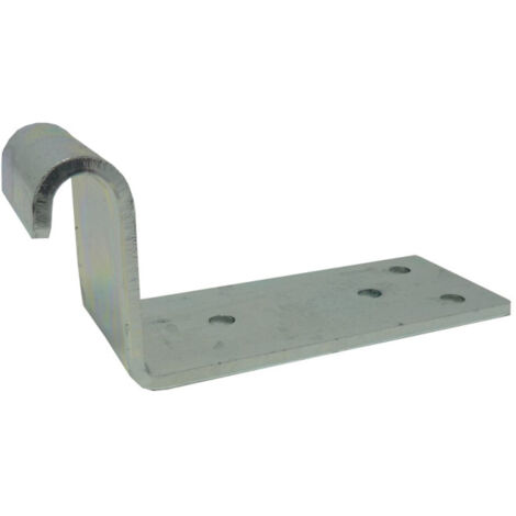 Maxter – Crochet de grenouillère déporté pour remorque – Dimensions 97x35x41 mm – Matériau résistant aux intempéries – Fixation simple et rapide