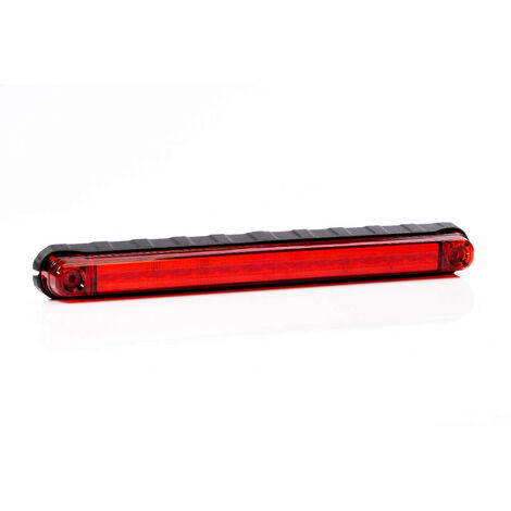 Maxter – Feu de gabarit LED rouge 12/36V – Installation horizontale/verticale – Câble d'alimentation 150 mm – Éclairage pour remorque