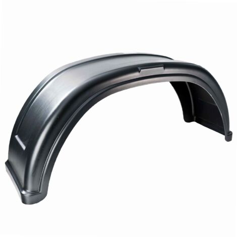 Maxter – Garde-boue remorque pour roues 13 pouces – Plastique déformant incassable – Dimensions 770 x 220 x 320 mm – Installation facile
