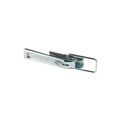 Maxter – Grenouillère à cliquet – Entraxe de fixation 80 mm – Verrouillage sécurisé avec cadenas – Accessoires pour remorque