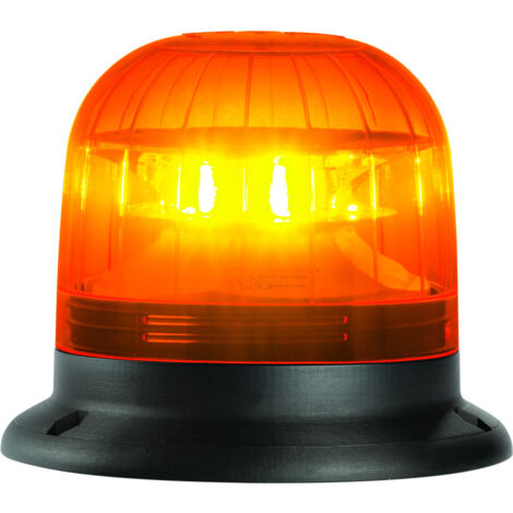 Maxter – Gyrophare LED Eurorot avec plaque de base – Homologué ECE R65 – Indice de protection IP65 – Tension 10-30V – Durée de vie 50 000 heures