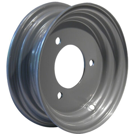 Maxter – Jante de remorque 2.50 x 8 – Entraxe 110 mm – Moyeu ERKA 76 mm – Diamètre goujons 12 mm – Pour pneus 8 pouces