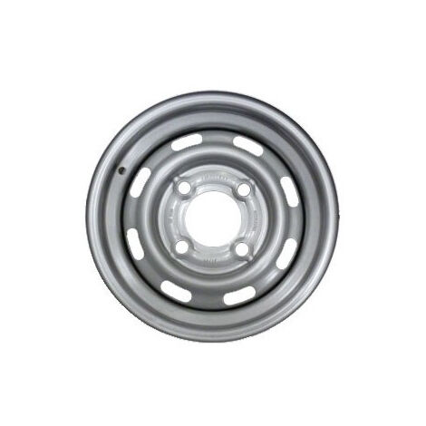 Maxter – Jante remorque 13 pouces 4 trous – Entraxe 130 mm – Compatible pneus 145 à 175 x 13 pouces – Acier robuste pour remorques - 4TR130