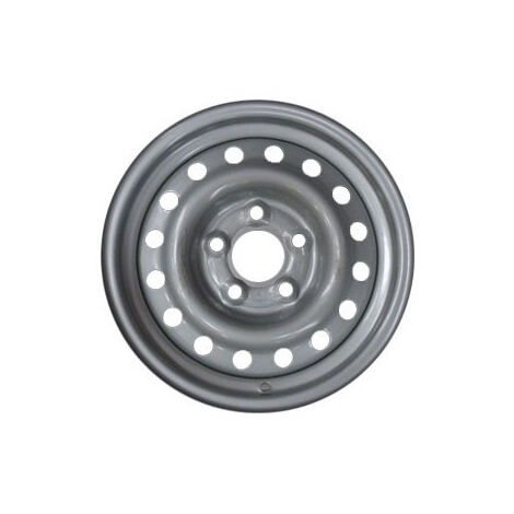 Maxter – Jante de remorque 14 pouces – Entraxe 112 mm – Déport 30 mm – Compatible pneus 165 à 195 x 14 pouces - 5TR112