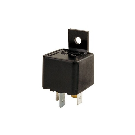 Maxter – Mini-relais 12V 30A – 4 bornes – Capacité de commutation élevée – Design compact pour installations dans espaces restreints