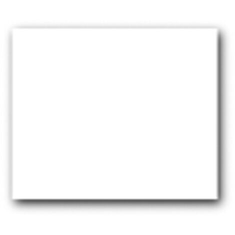 Maxter – Plaque d'immatriculation blanche agricole – Plastique souple – Dimensions 280 x 198 mm – Pour usage en milieu agricole