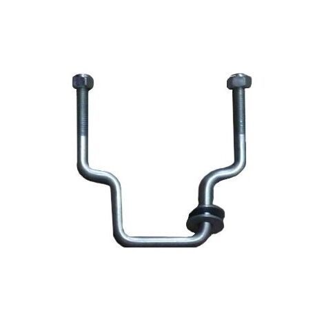 Maxter – Porte-roue de secours Ø 60 mm – Entraînement 4 trous 130 mm – Métal renforcé pour remorque – Fixation sécurisée - 4TR130