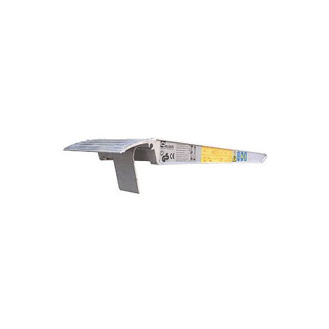 Maxter – Rampe de chargement aluminium 3,5 m – Charge 3,5 t – Largeur 320 mm – Rebords intégrés – Lot de 2 rampes
