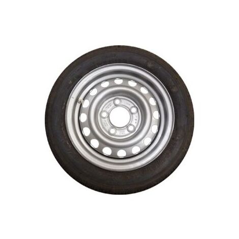 Maxter – Roue de remorque 13 pouces 195/50X13C – 5 trous entraxe 112 mm – Charge maximale 825 kg – Vitesse jusqu'à 140 km/h