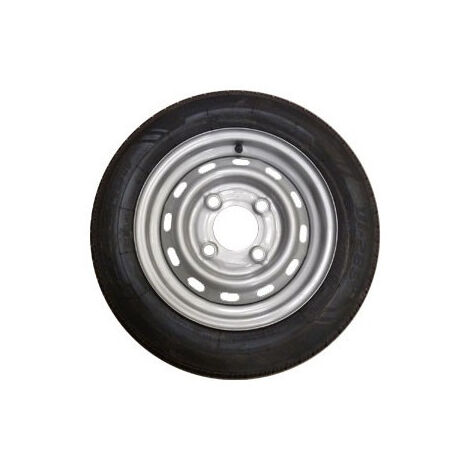 Maxter – Roue de remorque 13 pouces – Charge maximale 375 kg – Entraxe 130 mm – Déport 20 mm – Vitesse maximale 140 km/h