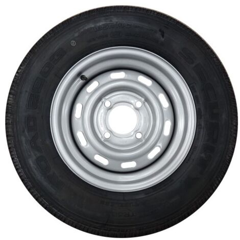 Maxter – Roue de remorque 185/80x14 – Charge 900 kg – Entraxe 130 mm – Vitesse 140 km/h – Pour charges lourdes et longs trajets